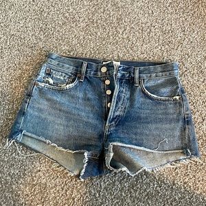 Agolde Parker cutoff shorts
